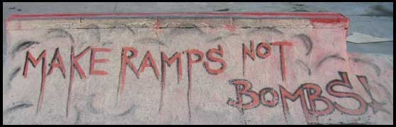 make ramps not bombs